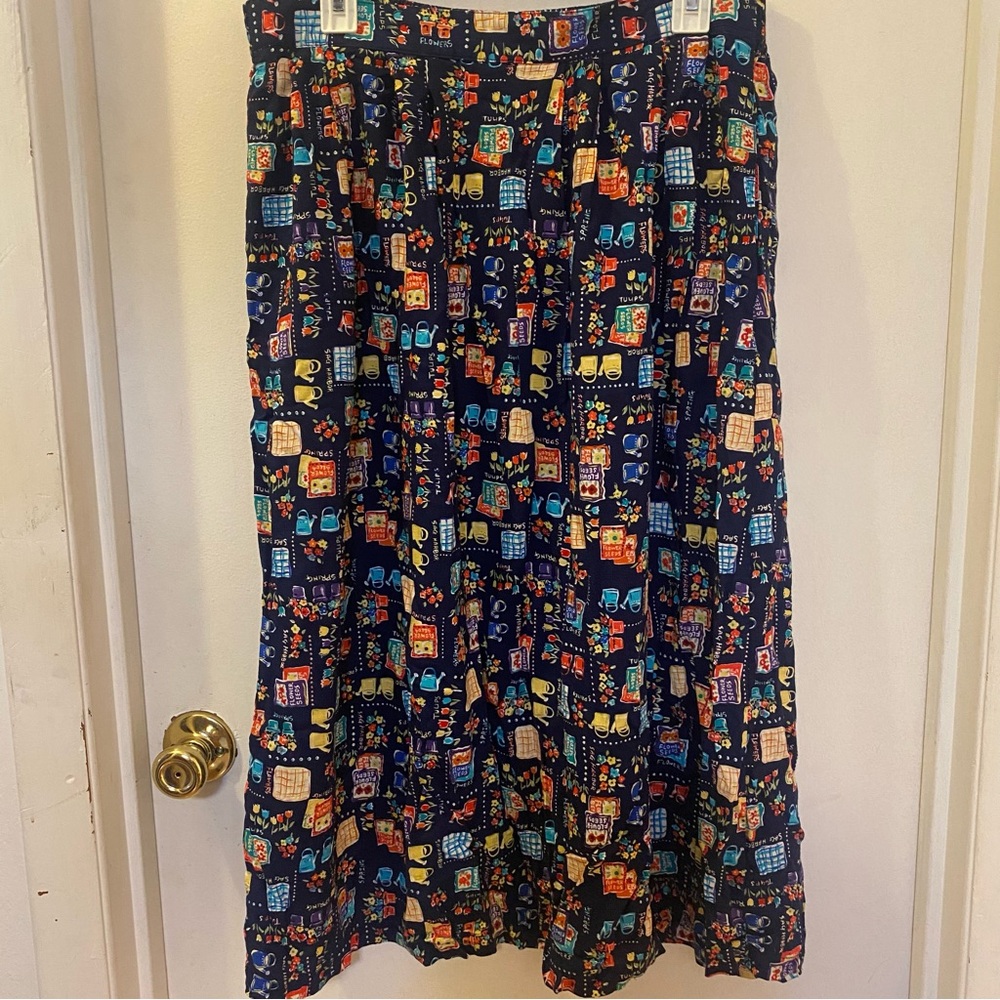Ms. Frizzle Garden Sag Harbor Skirt | XL